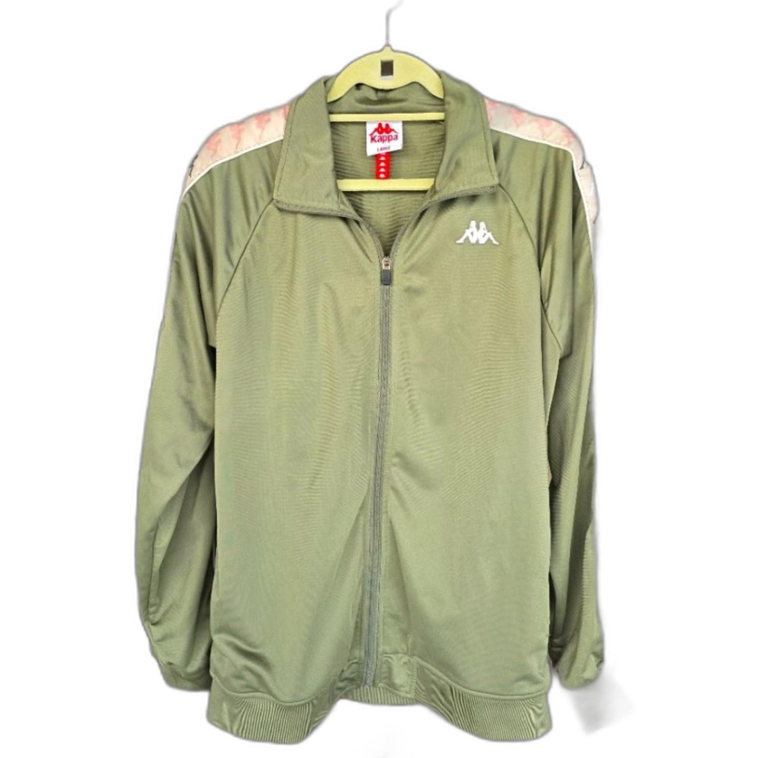 Kappa banda 222 Men's Green Track Jacket Large