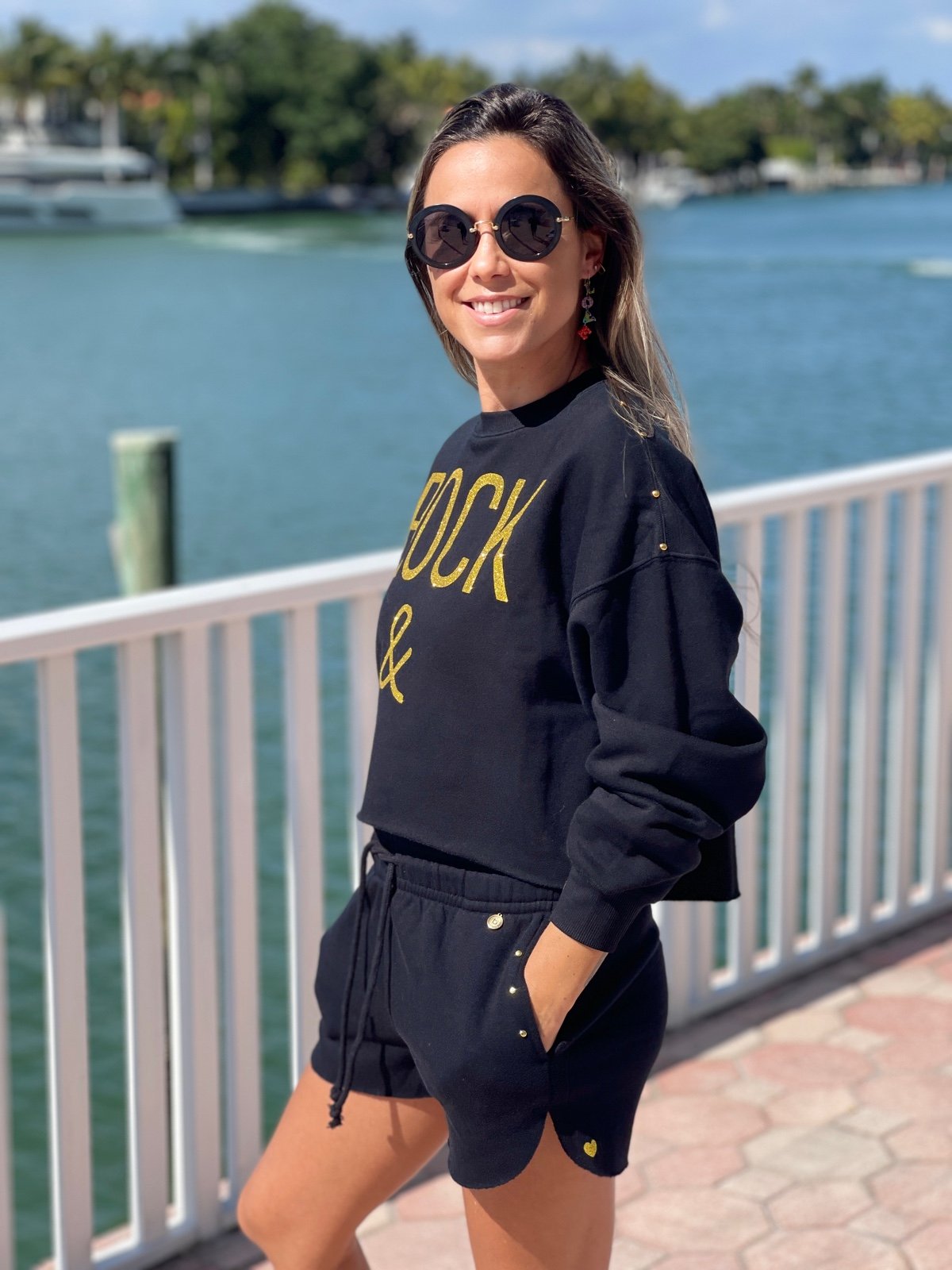 Set crewneck / sweatshirt and shorts