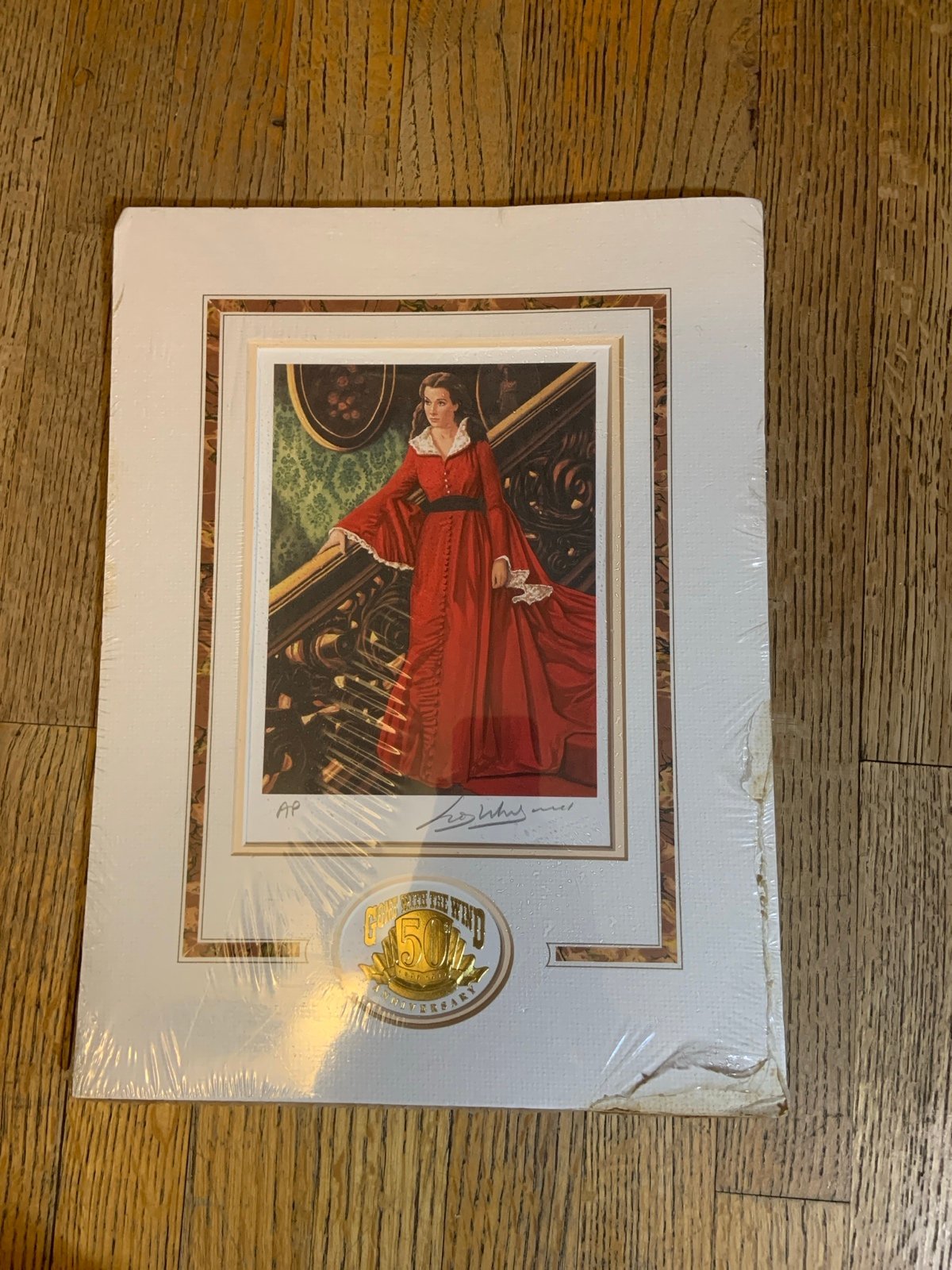 Gone With the Wind 50th Anniversary print
