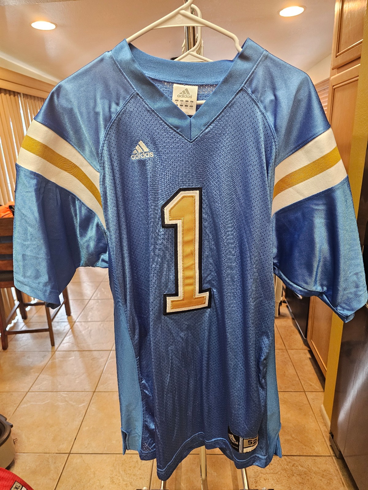 UCLA final stitched football jersey Adidas xl