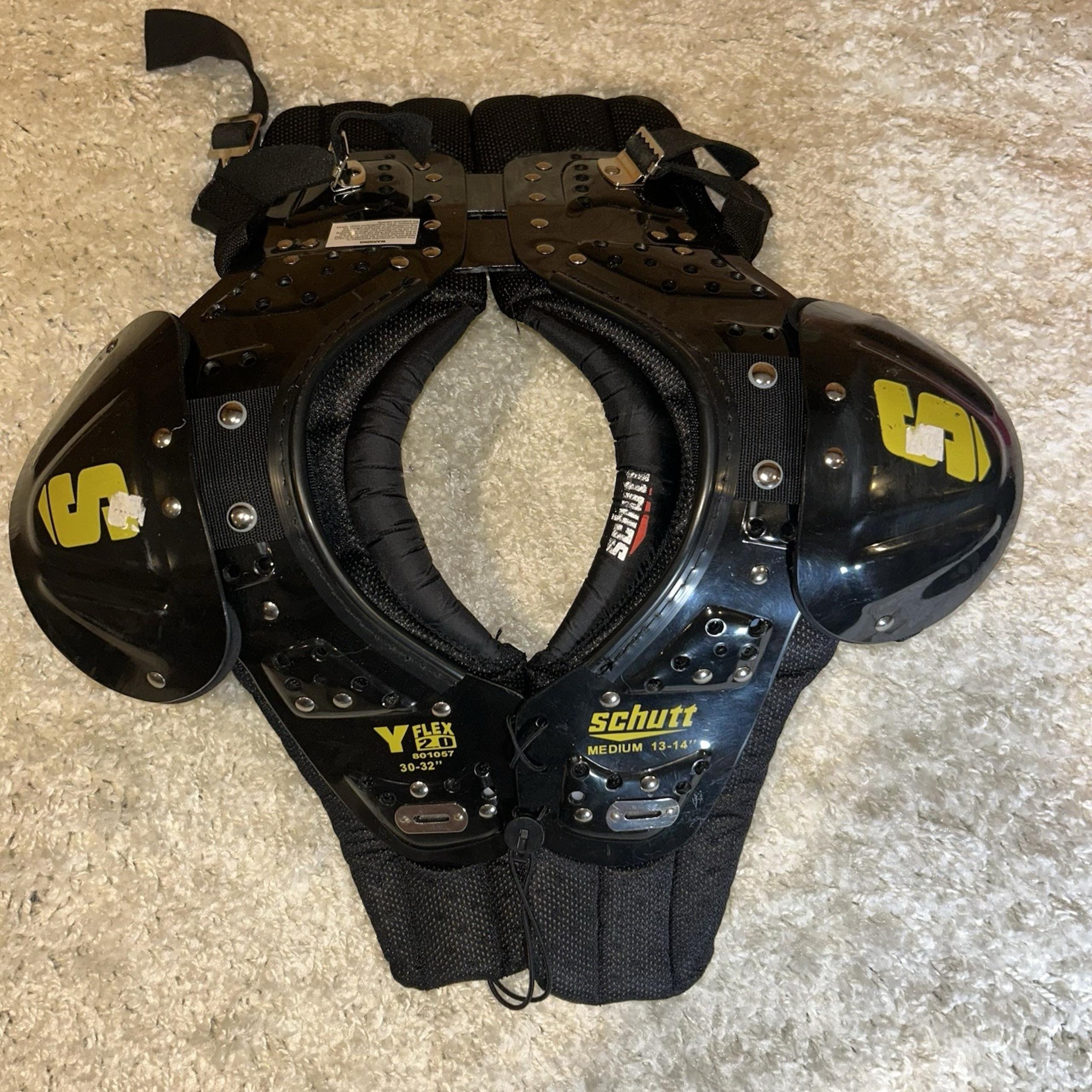 SCHUTT Y FLEX 2.0 Youth Medium 13"-14" SHOULDER PADS 30"- 32"