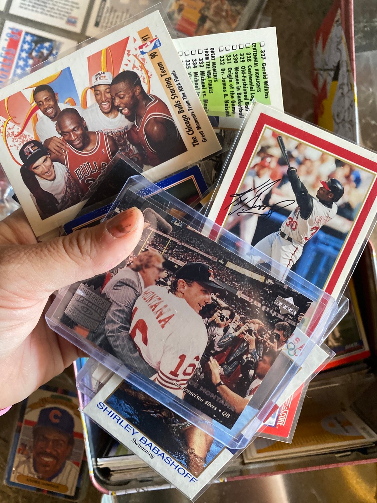 Sports card lot. Free shipping