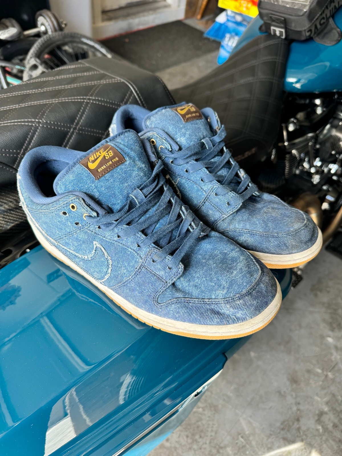 Size 11.5 - Nike SB Dunk TRD QS Low East West Pack Pre-owned