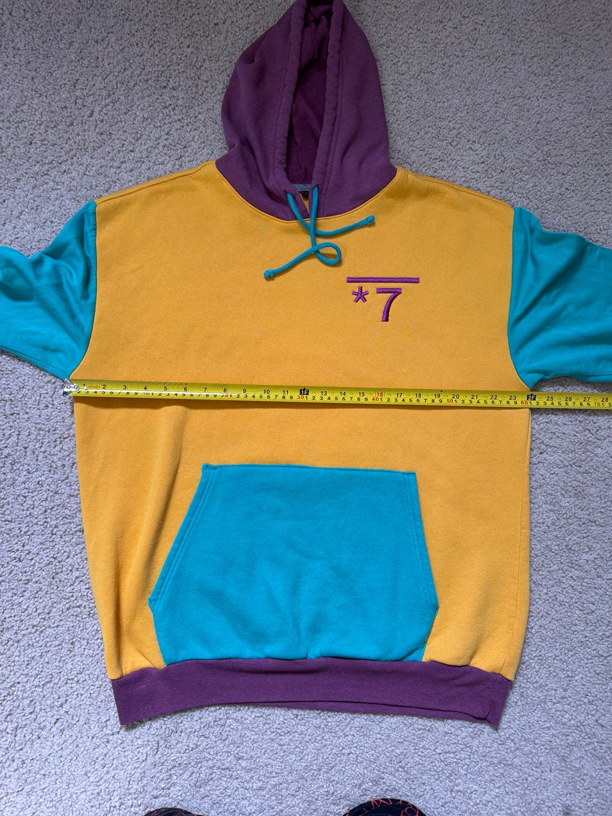 Half Alive 7 Color Block Hoodie