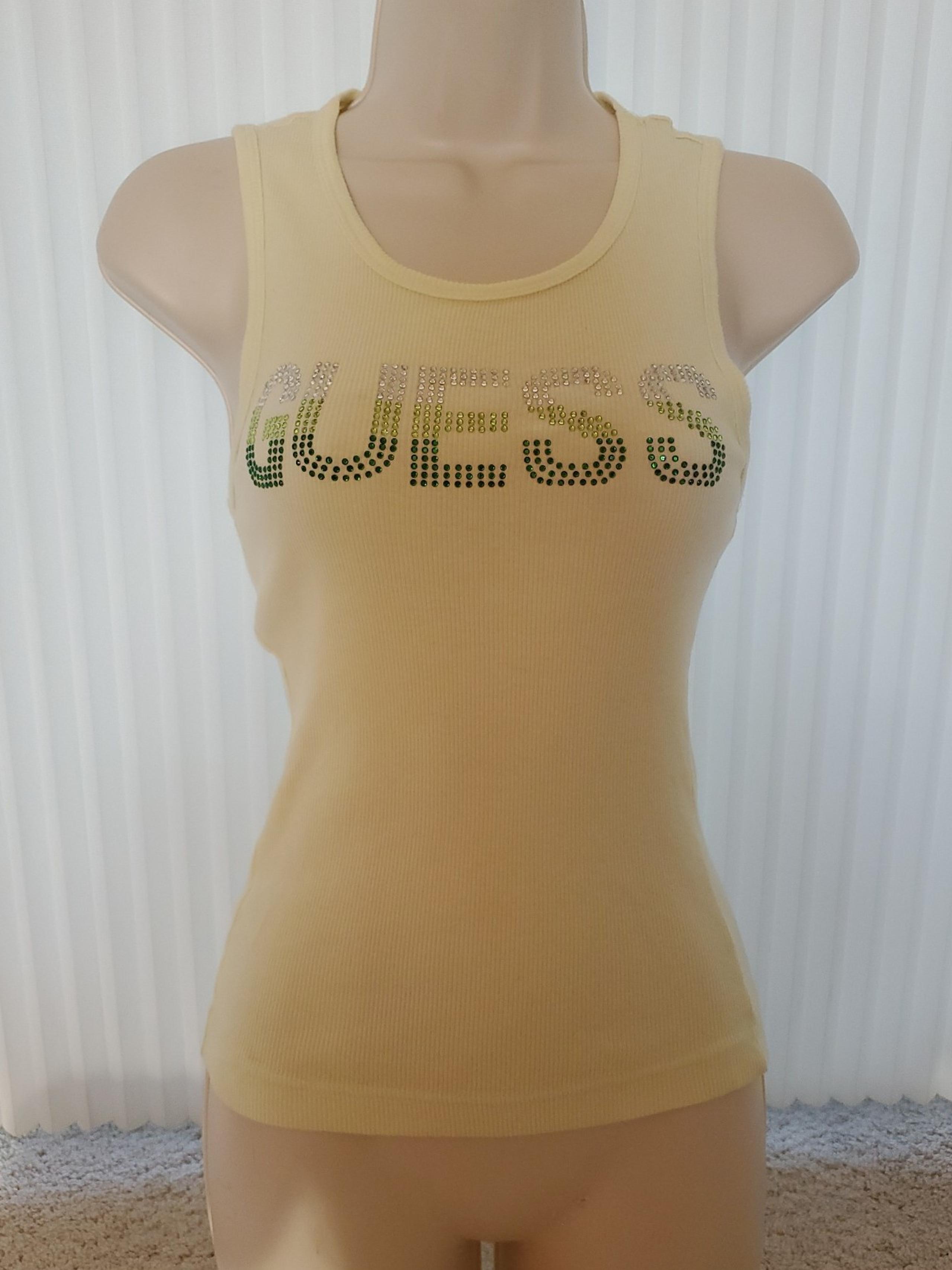 GUESS JEANS Tank Top For Women in SZ SM