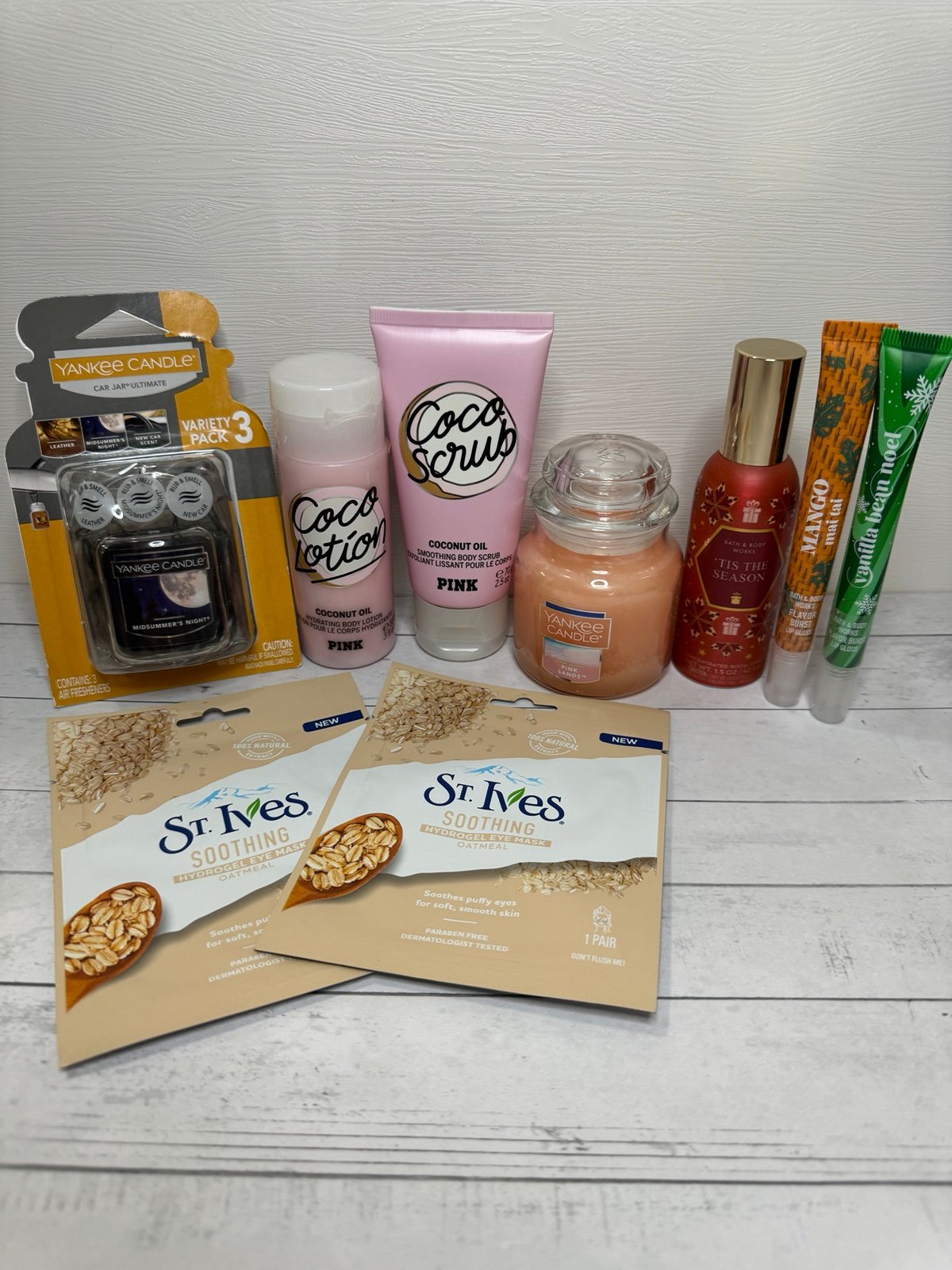 Victoria's Secret Yankee Candle Bath & Body Works Lot Bundle Beauty Set Lotion