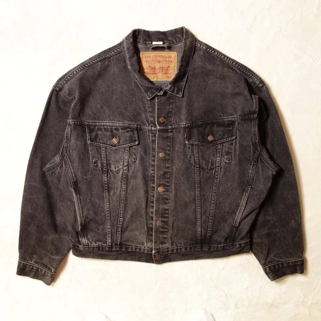 Levi's 70598 4159 Black Denim Jacket