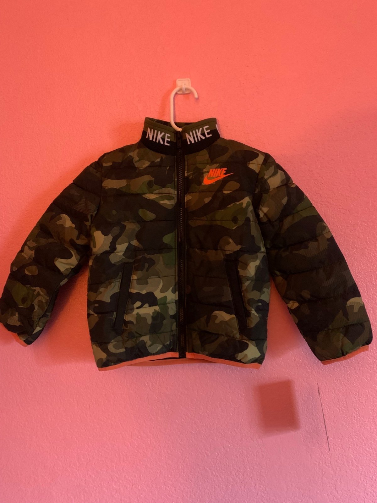 Nike Camo Jacket size 3T NWT