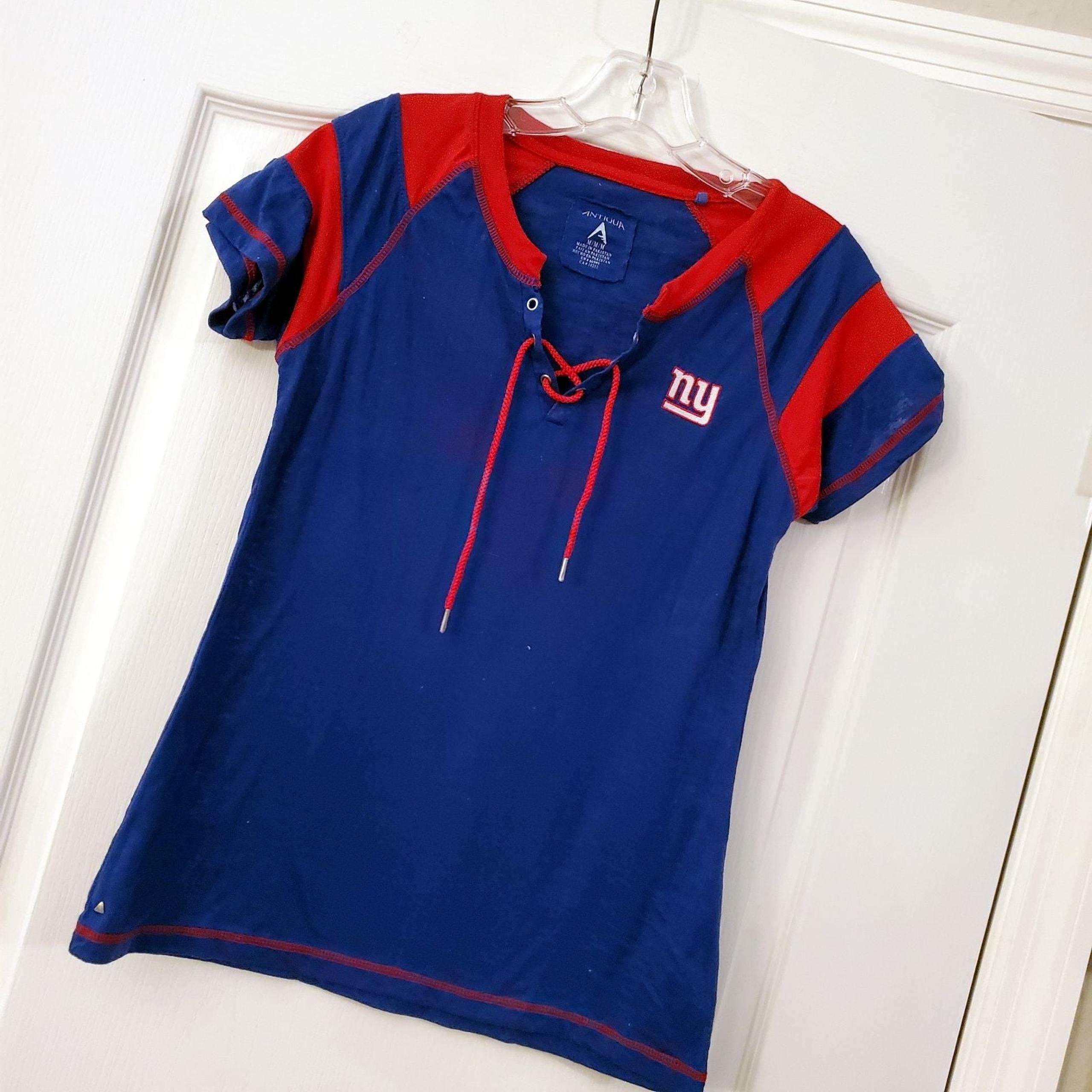 Antigua NY Giant Tie Shirt M