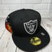 Las Vegas Raiders NFL 7 3/4 59Fifty New Era Hat Fitted Cap Black New Men