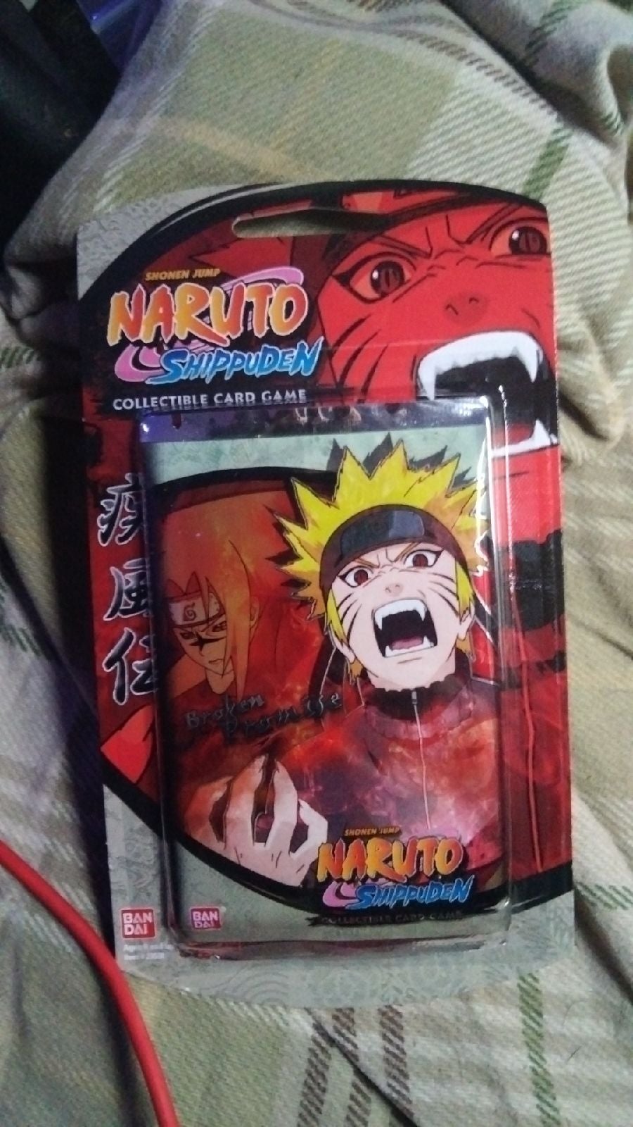 Naruto Broken Promise Booster pack Naruto Art Version