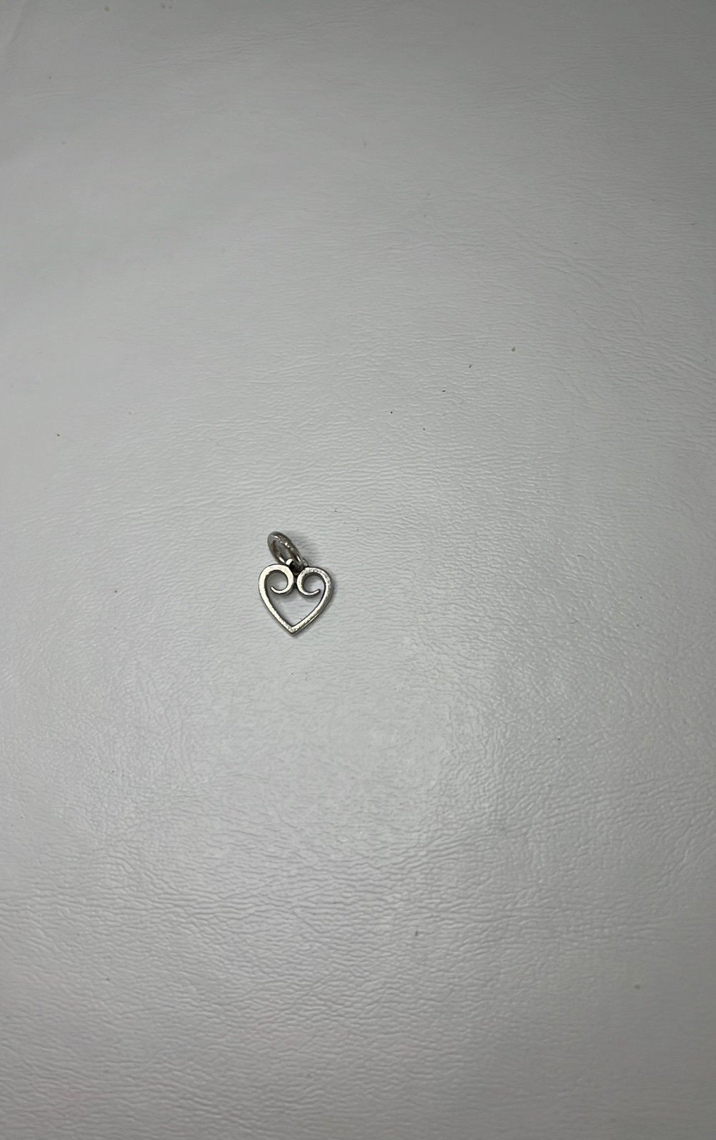 James Avery Heart Sterling Silver Charm