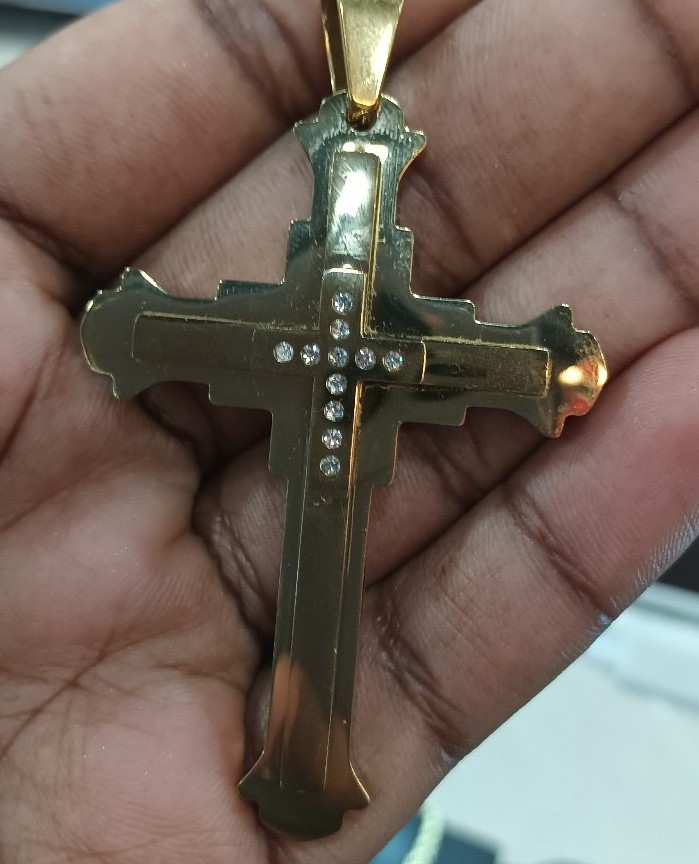 Stainless steel cross
