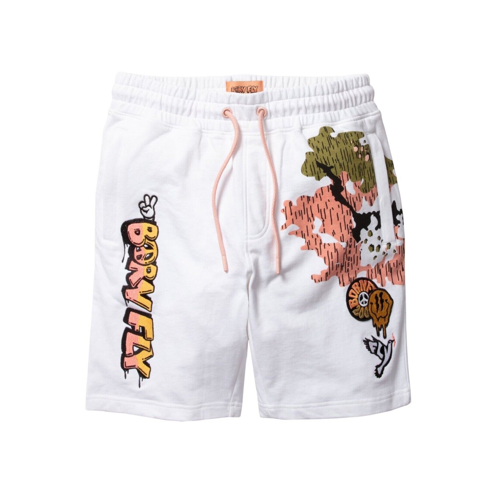 Born Fly - Fly Corps Shorts Size 5X Streetwear Hip Hop Grunge **READ**