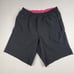 Birddogs Boom Shorts Men's XL Long Black Pink Lined Drawstring Pockets Athletic