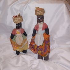 Original 1960s Vintage Collectable Jamaican Souvenir Doll