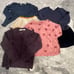 Zara Crewcuts Kids Bundle of 5 Tops Shirt Sweater Skirt Dress Set Blue Pink 4-6
