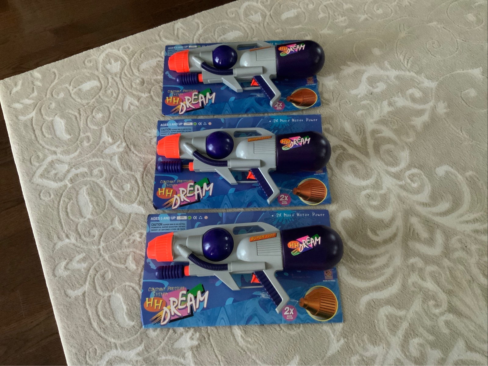 Vintage 90s HH 1000 SUPER SOAKER Lot Brand New
