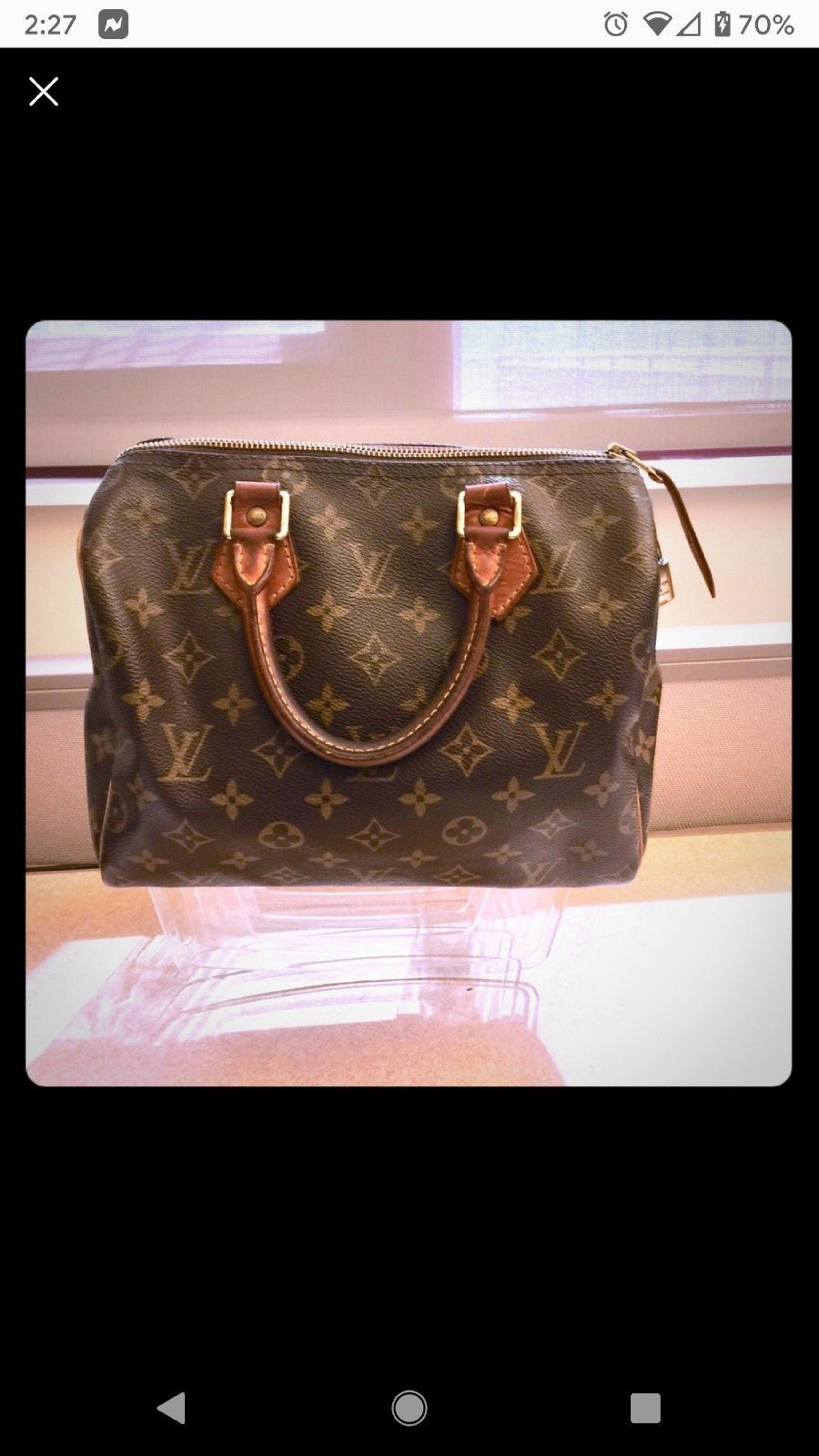 AUTHENTIC Louis Vuitton Monogram Satchel