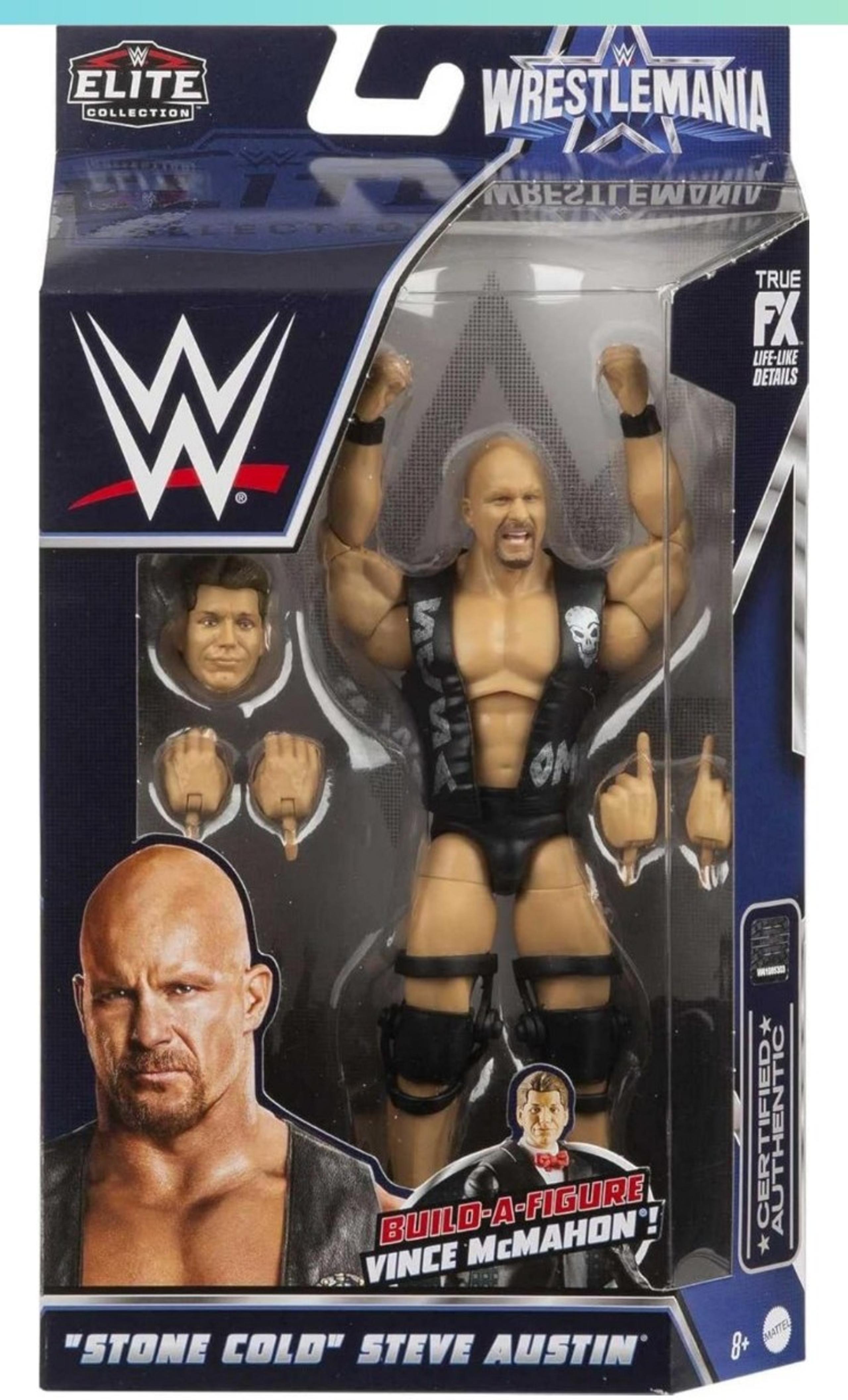 Mattel WWE “Stone Cold” Steve Austin Wrestlemania Action Figure