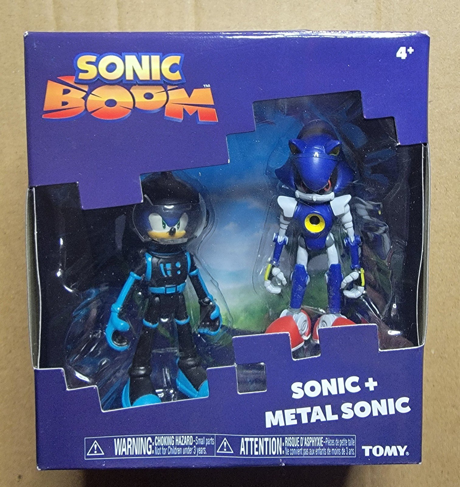 Sonic boom Sonic and metal sonic