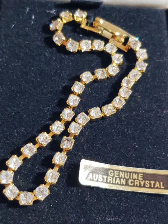 Austrian Crystal Tennis Bracelet