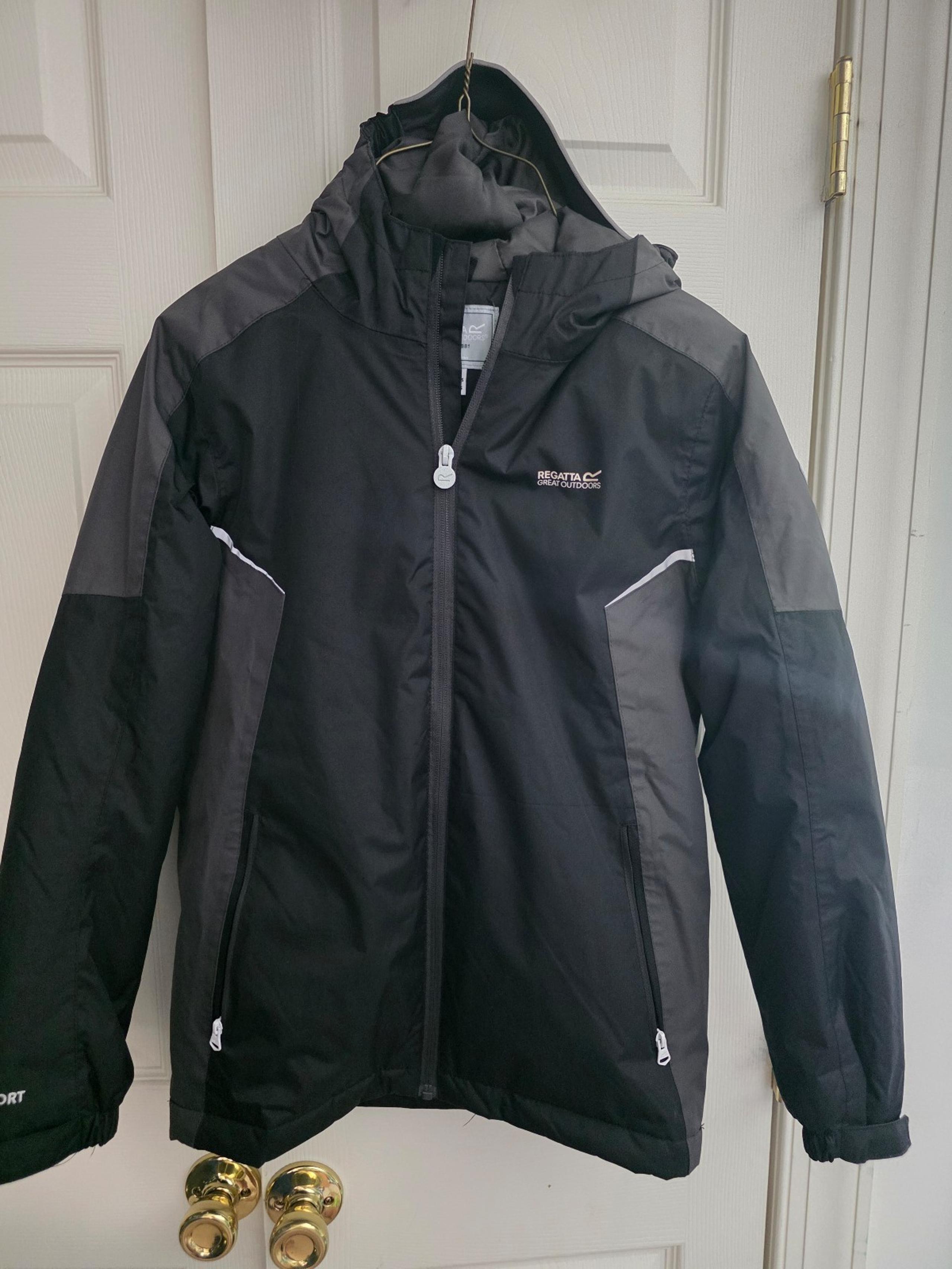 Regatta Black and Gray Jacket