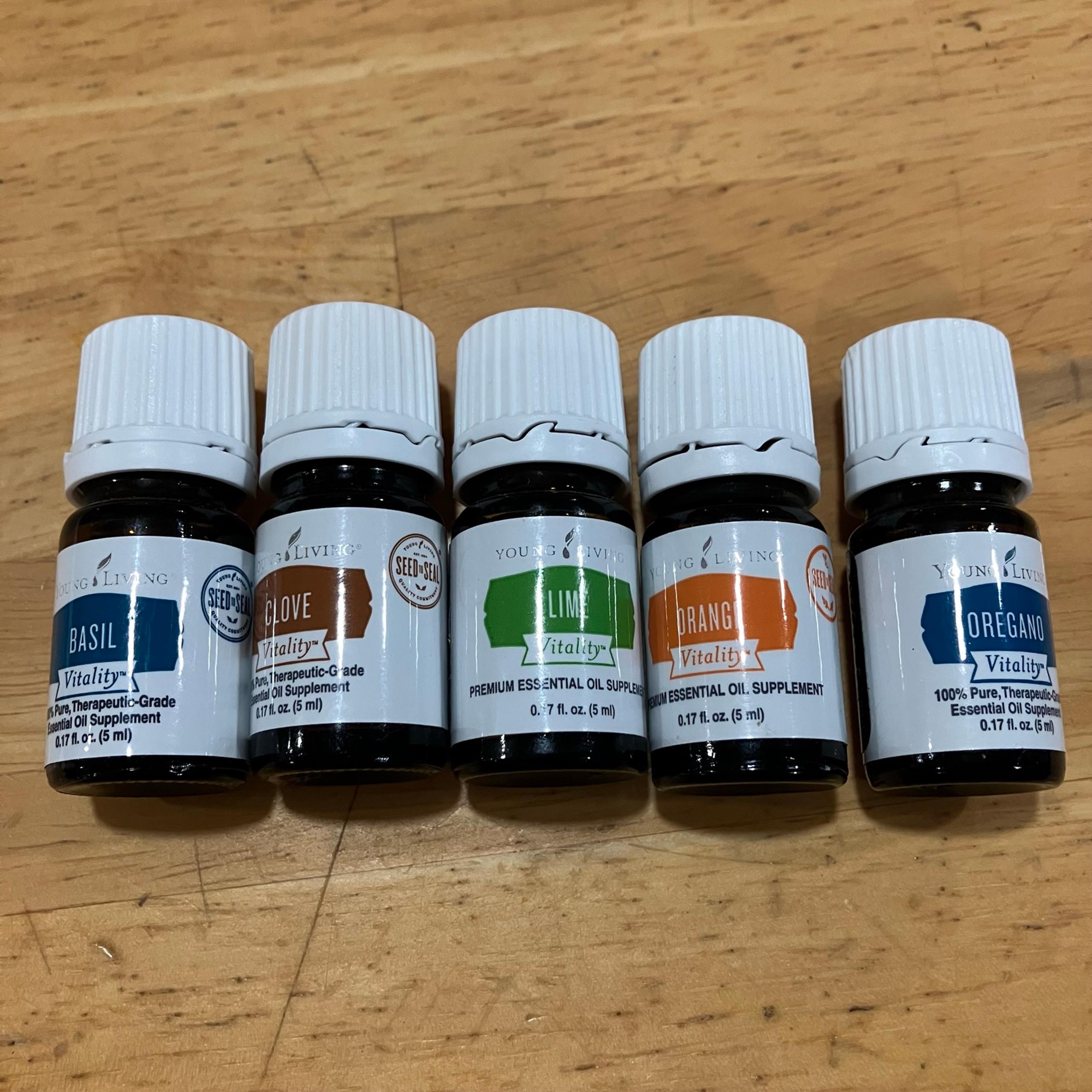 Young Living Essential Oils Lot 5 NEW SEALED 5ml
