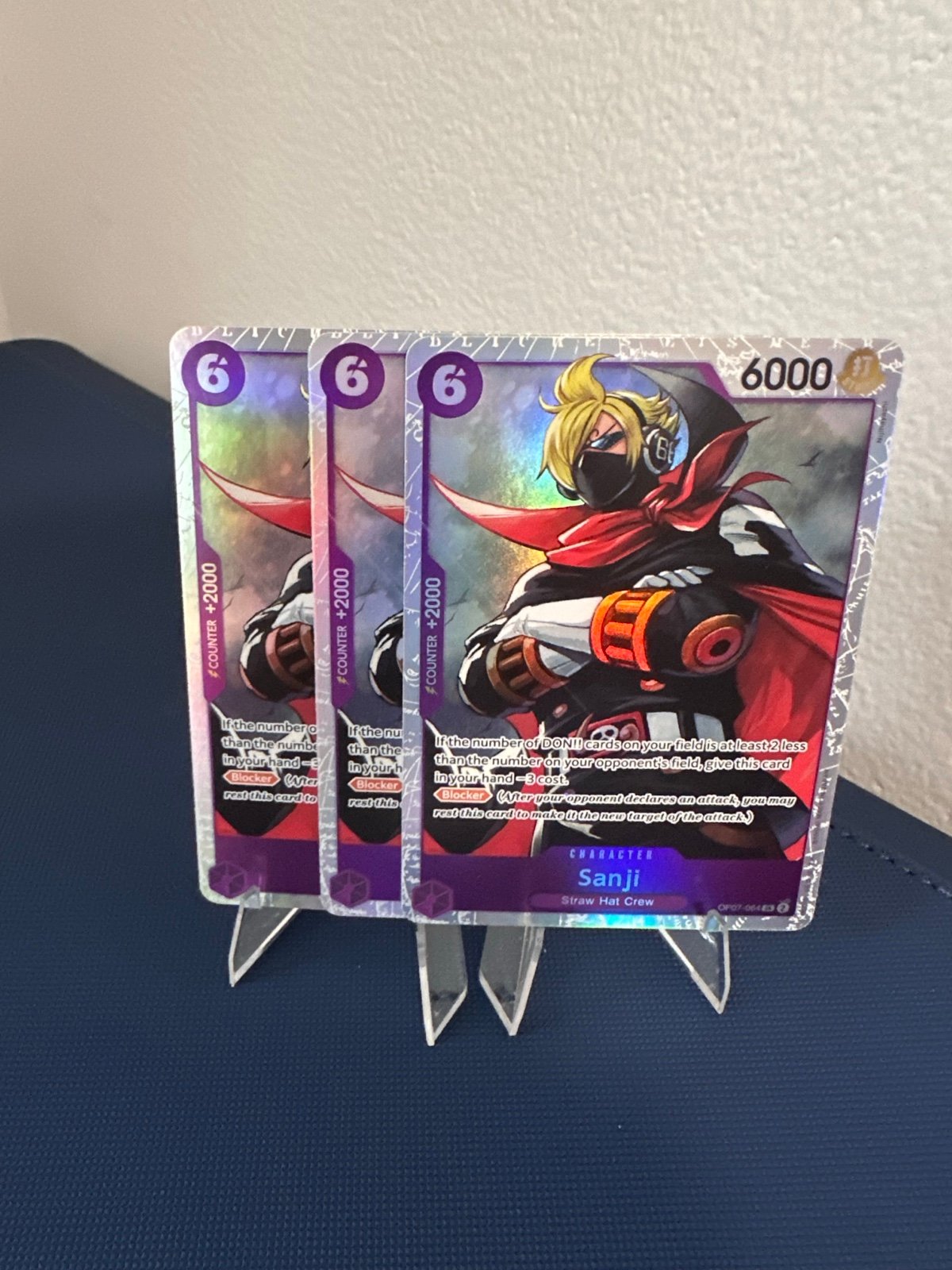 One Piece OP07 500 Years in the Future Sanji SR cards
