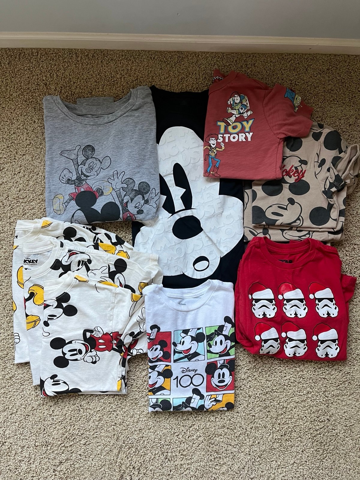 Disney T-shirt bundle