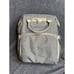 3-in-1 Diaper Bag Backpack Organizer with Travel Bed / Changing Station in Gray