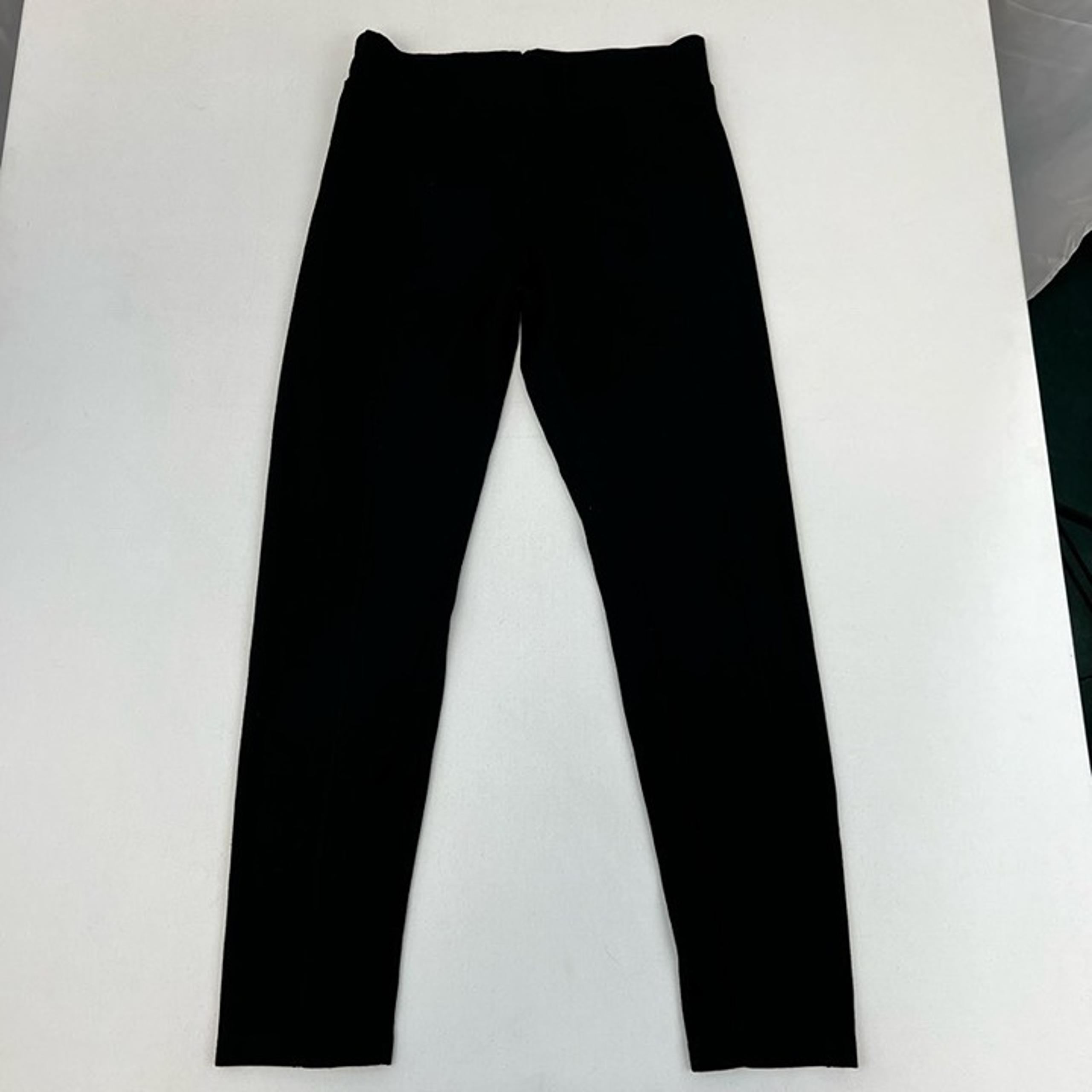 Bar III Womens Cropped Leggings Black Mid Rise Stretch Short Rayon Blend USA S