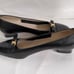 Salvatore Ferragamo Women’s Gancini Bit leather Loafers heel Shoes size 9AA