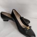 Salvatore Ferragamo Women’s Gancini Bit leather Loafers heel Shoes size 9AA
