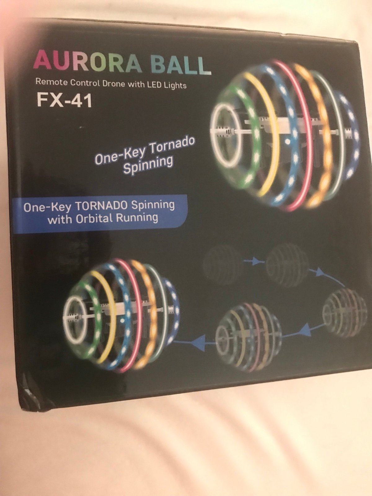 Aurora Ball FX-41 remote control drone with LED lights