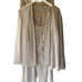 R&M Richards Womens 3-Piece Beige Embroidered Pant Suit Jacket & Shell Size 16W