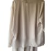 R&M Richards Womens 3-Piece Beige Embroidered Pant Suit Jacket & Shell Size 16W