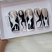 Splat Goth French Tip Acrylic Press on nails