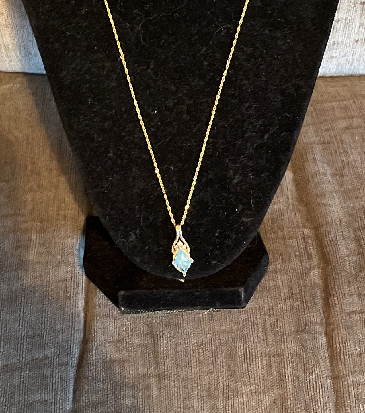 14k GOLD Goddess EYE 14k NECKLACE