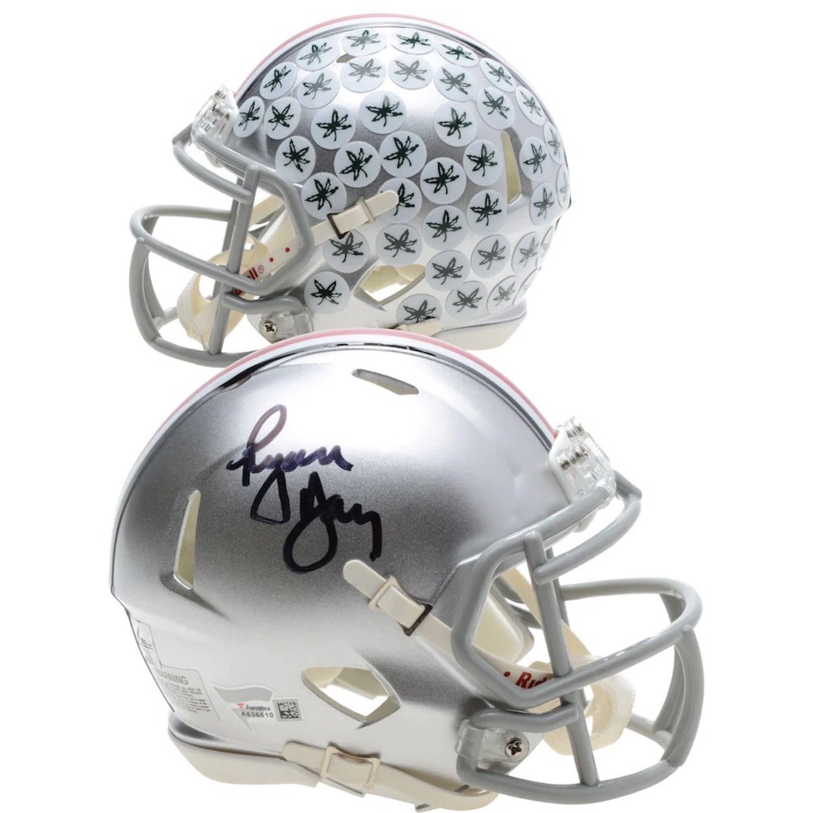 Mini Helmet Ryan Day Ohio State Buckeyes Fanatics Authentic