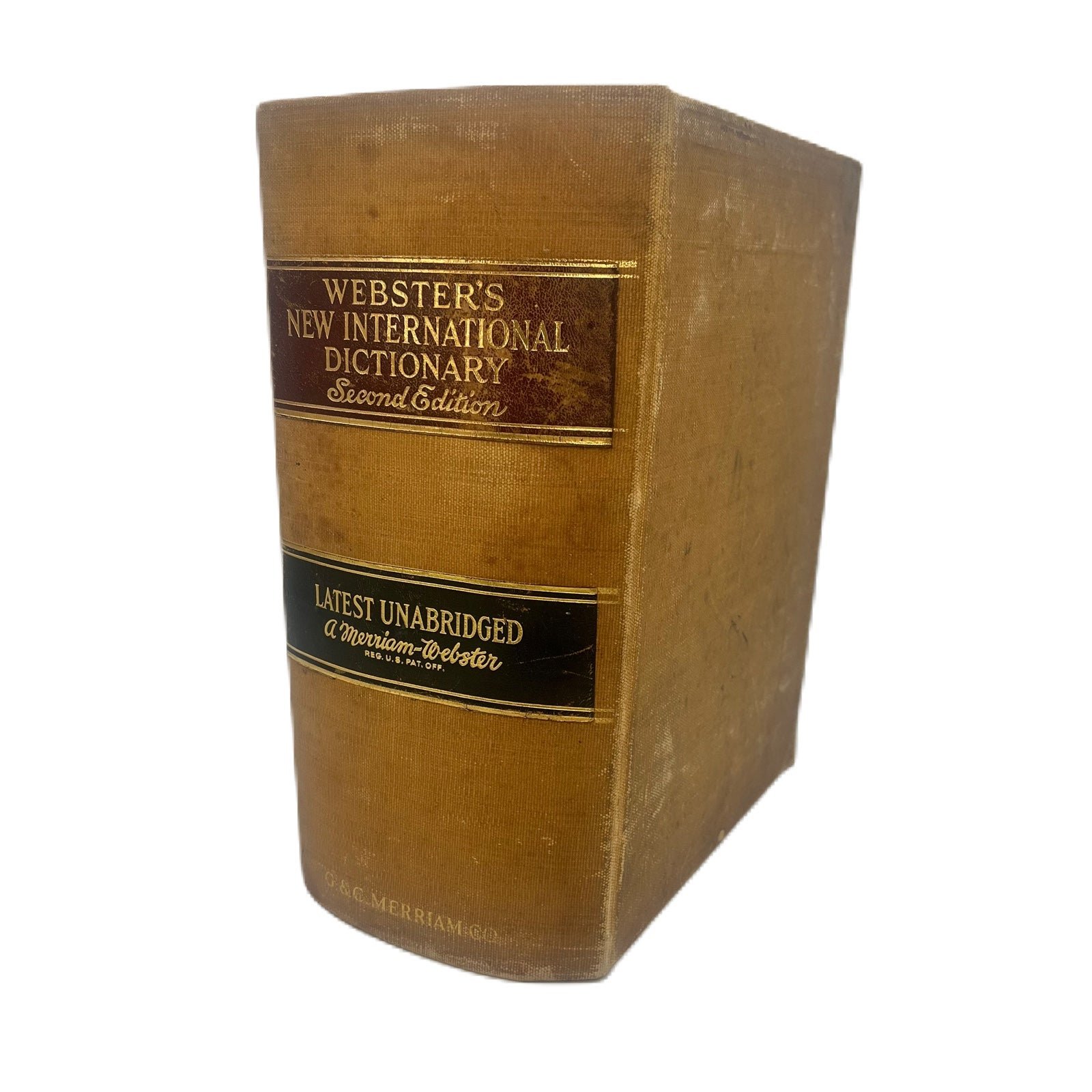 1949, Webster's Unabridged New International Dictionary of the English Language