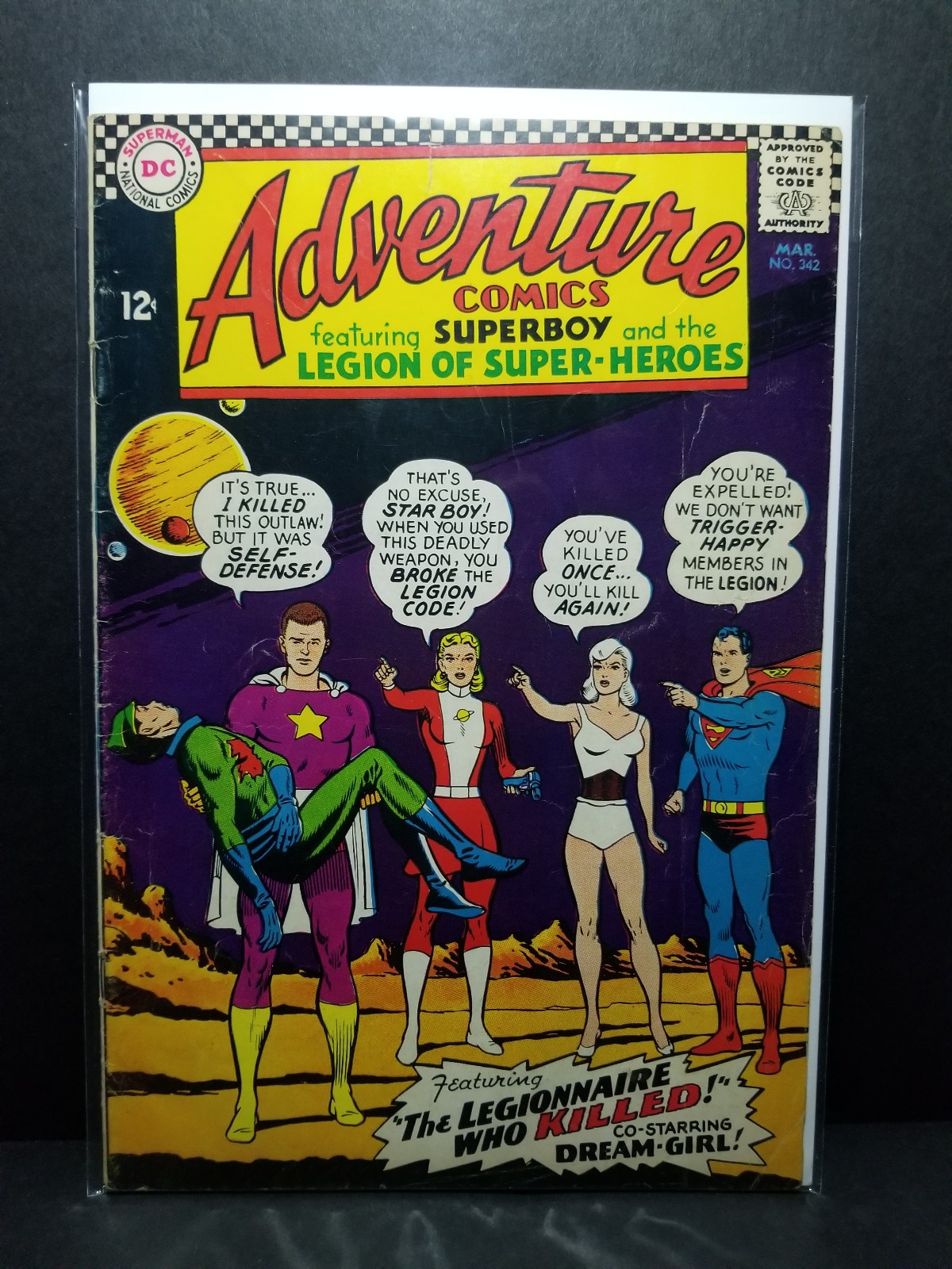 DC Comics Adventure comics # 342 Fair