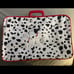101 Dalmatians Suitcase Luggage. Around 18.5”x12.5”. Used. Normal Wear. Vintage