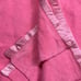 Vintage soft pale pink cotton blanket 65 x 73