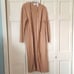 LIZ Claiborne Sweater Duster Size S, Cable Knit, %100 Cotton, NWOT!