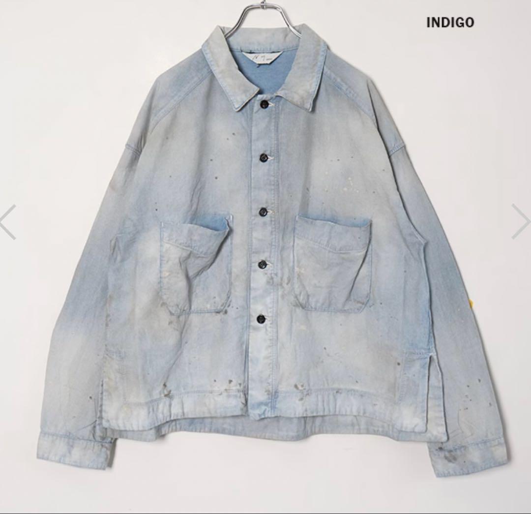 超ポイントアップ祭 with new Brand tags, JACKET2. SHIRT CHAMBRAY 25ss ancellm ジャケット・アウター