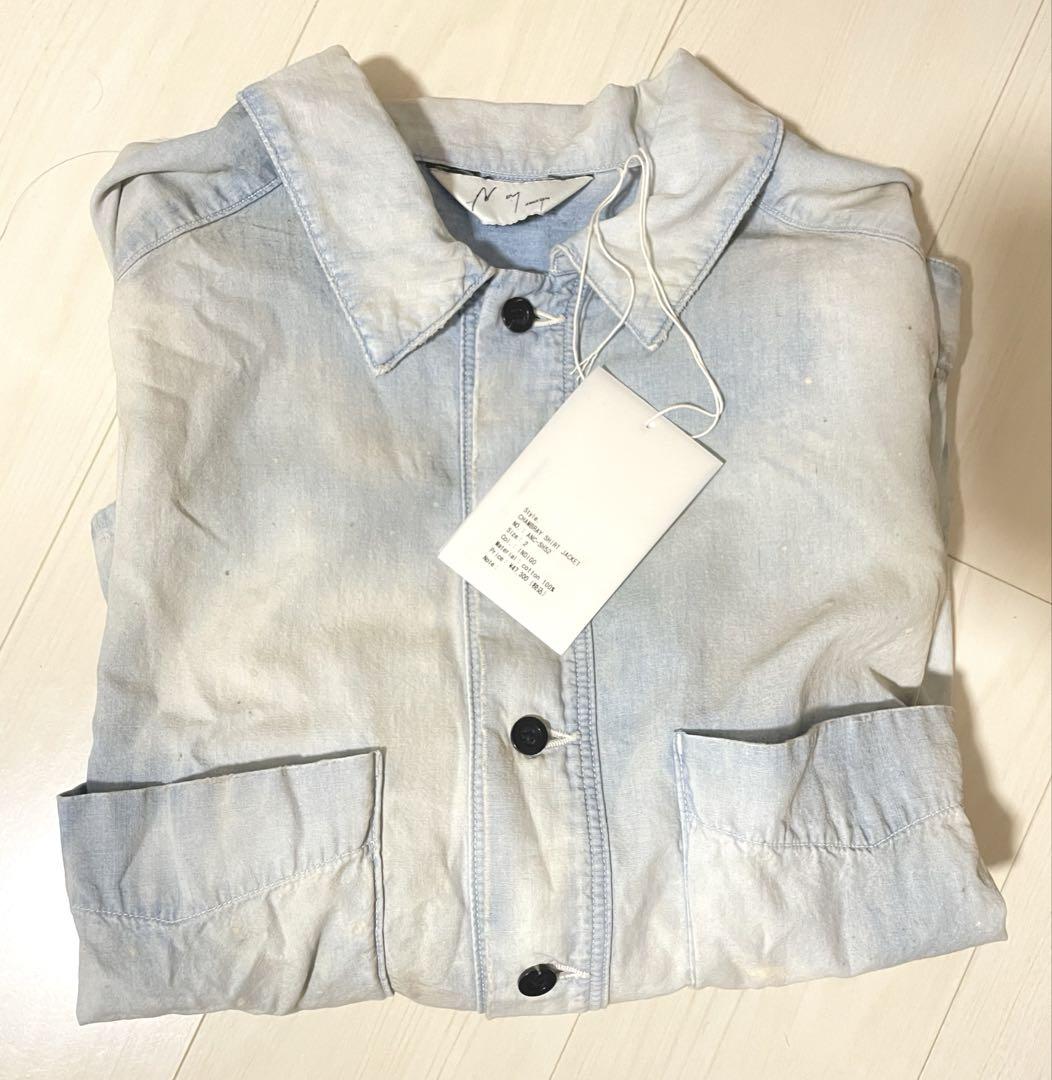 Brand new with tags, ancellm 25ss CHAMBRAY SHIRT JACKET2.