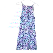 Lilly Pulitzer Multi Hottie Dottie Sleeveless Tie Back Gianni Skort Romper XS