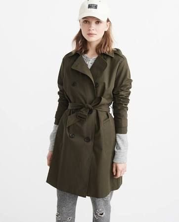 Abercrombie Classic Trench Coat