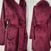 NEW M/L Victoria's Secret Short Cozy Robe in Kir
